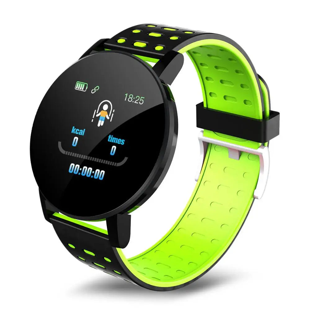 119S Smartwatch Bluetooth  Blood Pressure Smart Band Sports Fitness Tracker Watch For Android/IOS