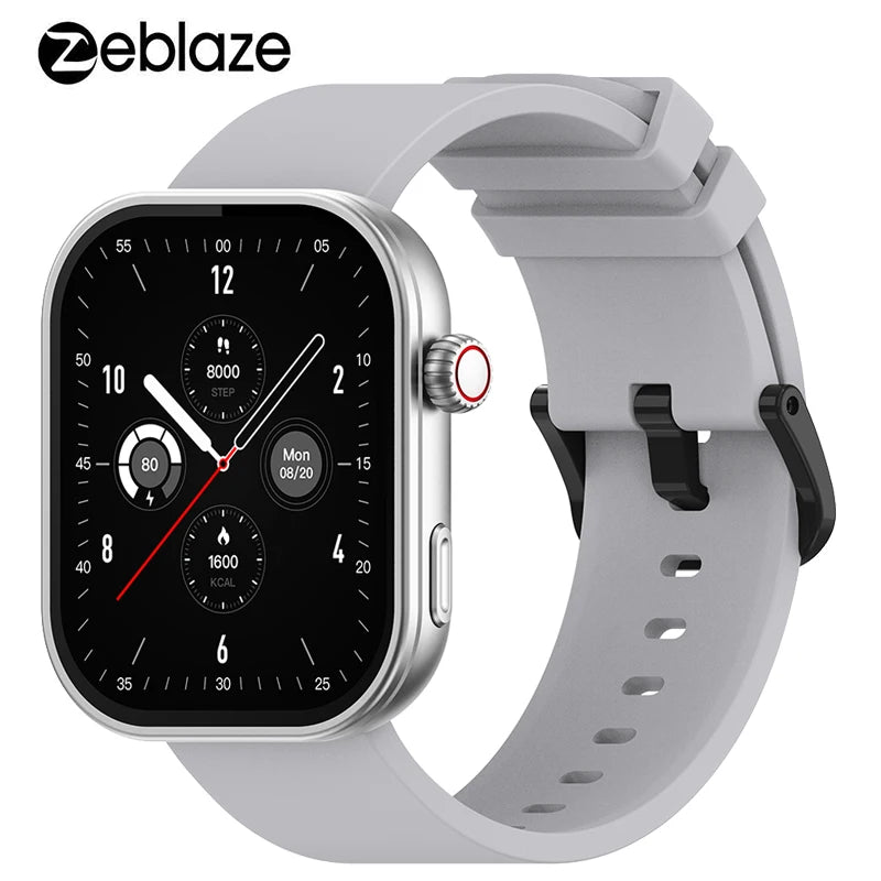 Original Zeblaze Btalk Plus Bluetooth Calling Smart Watch Men Women Ultra Big 2.03" HD Color Display 100+ Sports Modes Watch